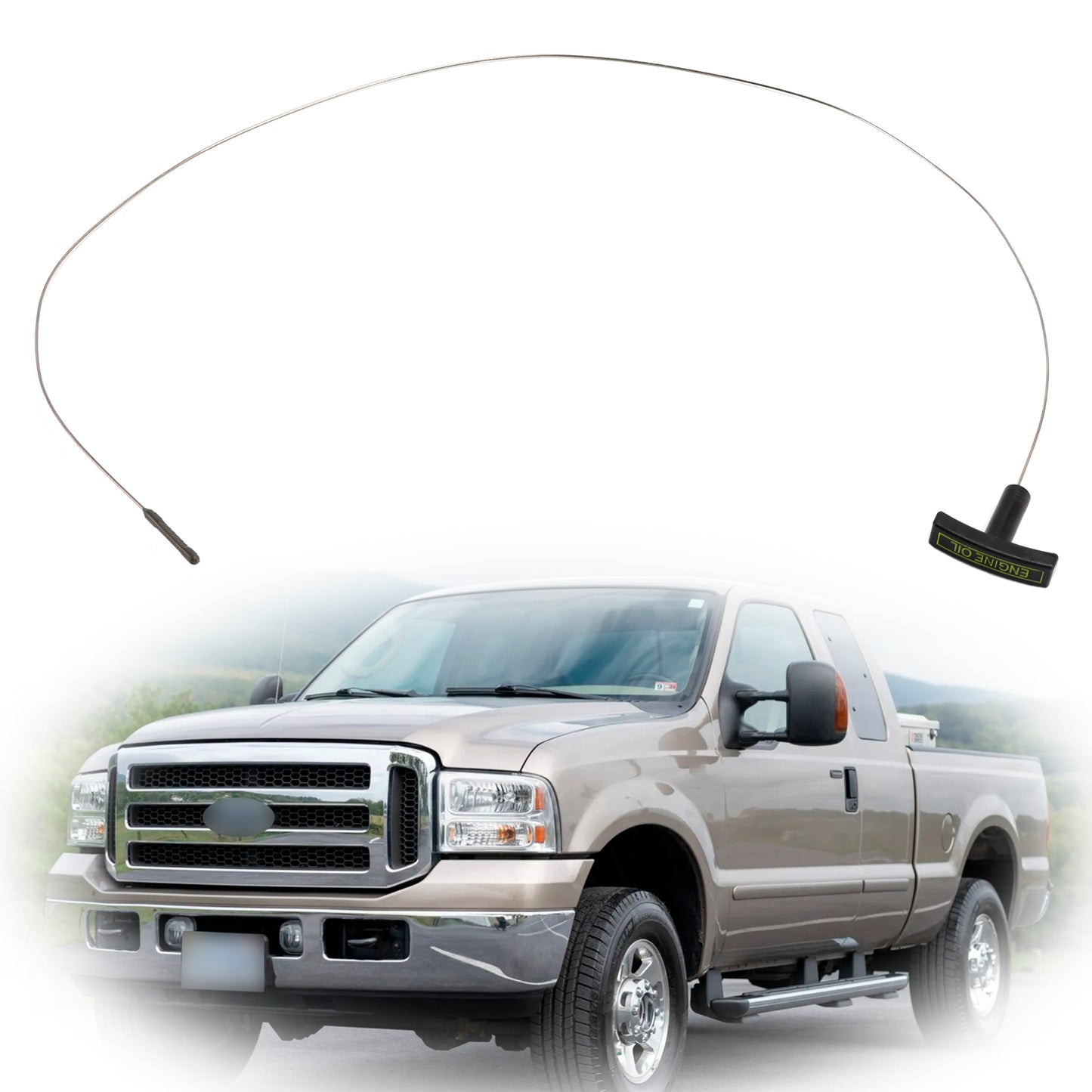 2003-2005 Ford F250 F350 6.0L 3C3Z6750AA Engine Oil Dipstick Dip Stick