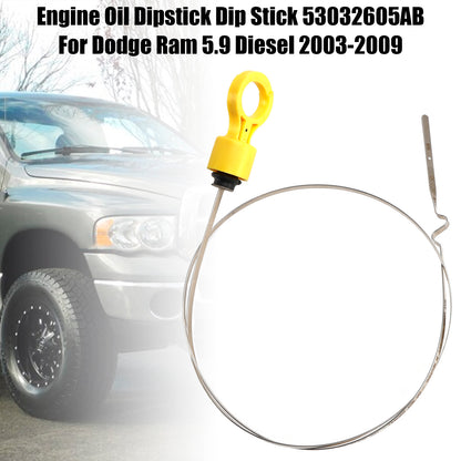 2003-2009 Dodge Ram 5.9 Diesel 53032605AB Engine Oil Dipstick Dip Stick