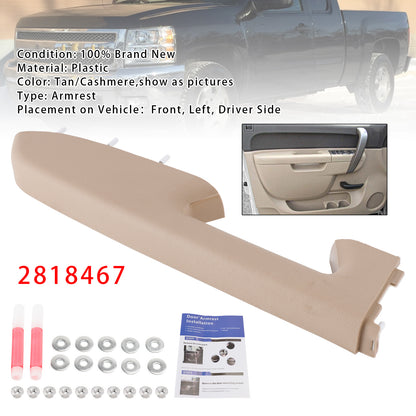2010-2013 Chevrolet Silverado 1500 2818467 Left Driver Side Armrest Repair