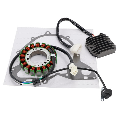04-11 Yamaha V Star 650 XVS650 Classic Stator Regulator Rectifier W/Gasket