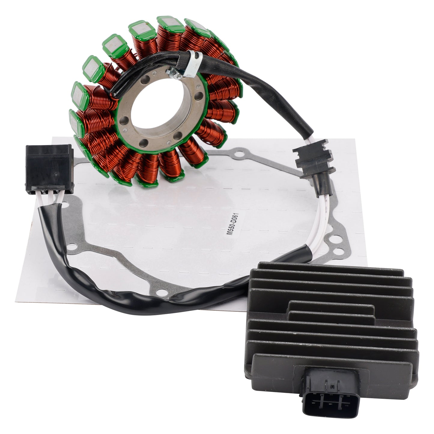 2006-2016 Yamaha YZF R6 600 2C0-15451-00-00 Stator Regulator Rectifier W/Gasket