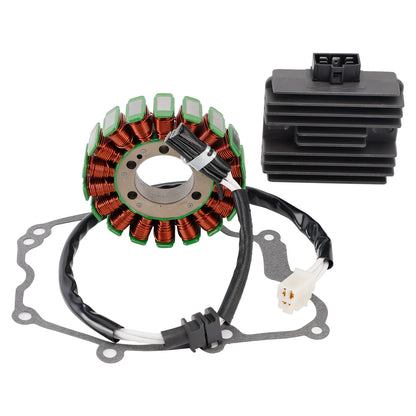 2003-2005 Yamaha YZF R6 5SL-81410-00-00 Stator And Regulator Rectifier W/Gasket
