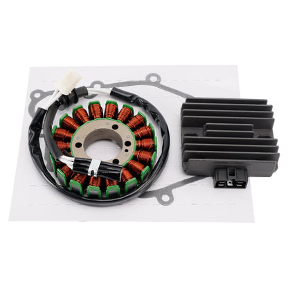 2003-2005 Yamaha YZF R6 5SL-81410-00-00 Stator And Regulator Rectifier W/Gasket