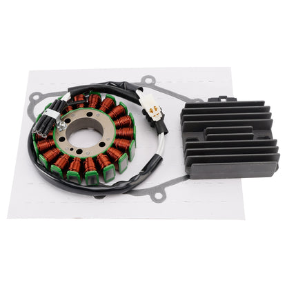 2003-2005 Yamaha YZF R6 5SL-81410-00-00 Stator And Regulator Rectifier W/Gasket