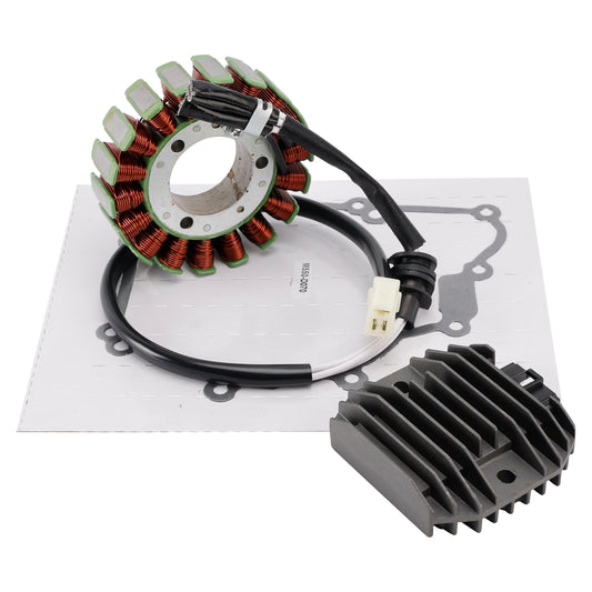 1999-2002 Yamaha YZF R6 5EB-81410-00-00 Stator And Regulator Rectifier W/Gasket