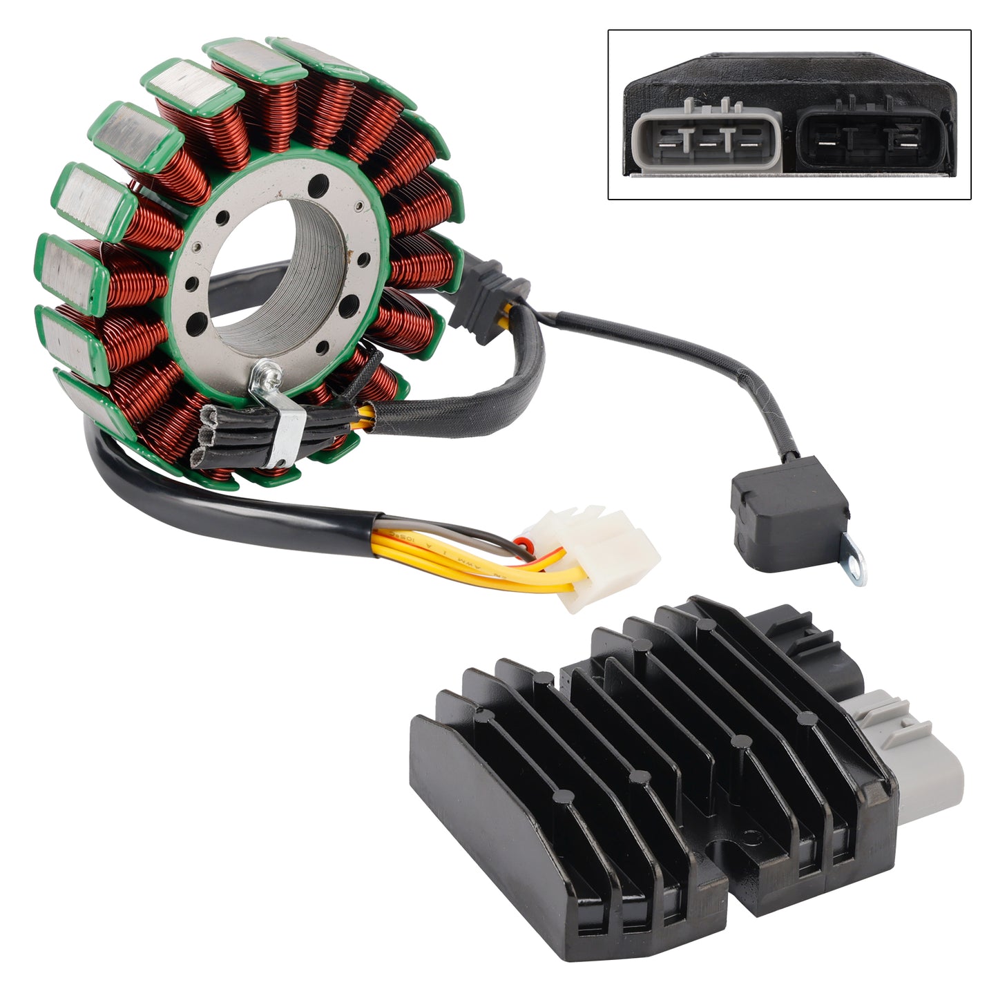 2008-2012 Daytona 675 Street Triple 675 / R Magneto Stator & Regulator