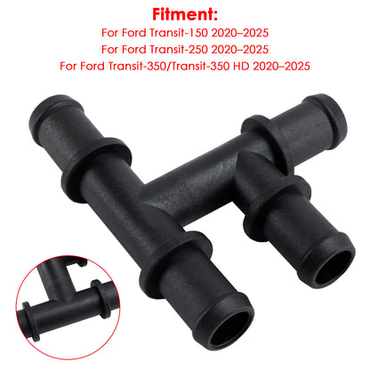 Ford Transit LK4Z-18B402-E Heater Core Coolant Connector Hose 4 Way Tube
