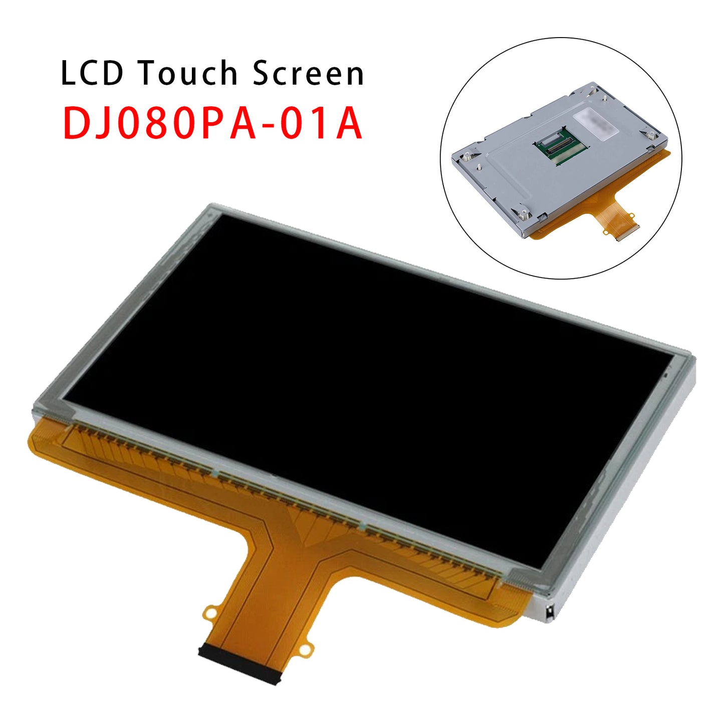 2015-2018 Chevrolet Silverado GMC Sierra DJ080PA-01A 8 Inches Radio Touch-Screen Glass Digitizer
