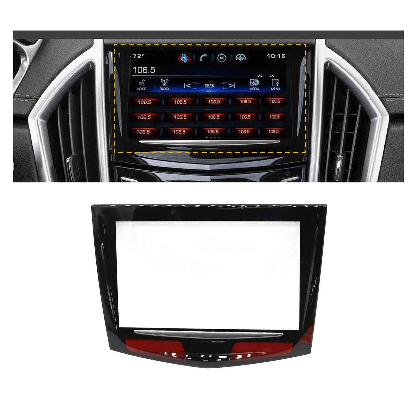 2013-2016 Cadillac ATS 22935061 Touch Screen +Tools