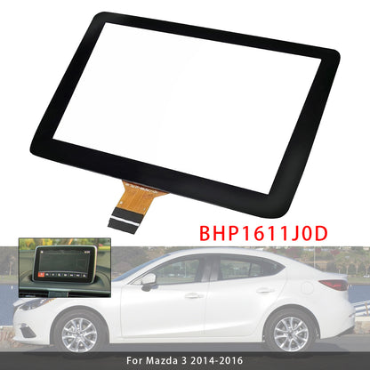 2014-2016 Mazda 3 Information Display BHP1611J0D 7" Touch Screen Glass Display