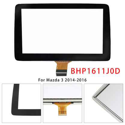 2014-2016 Mazda 3 Information Display BHP1611J0D 7" Touch Screen Glass Display