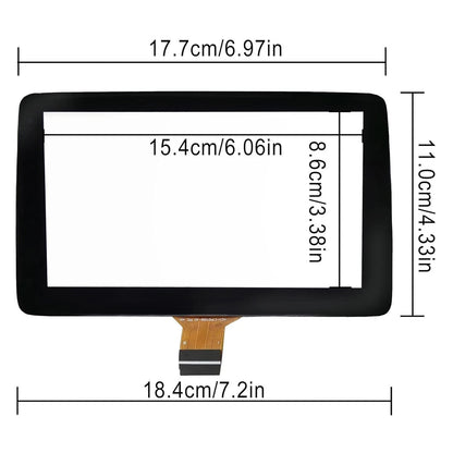 2014-2016 Mazda 3 Information Display BHP1611J0D 7" Touch Screen Glass Display
