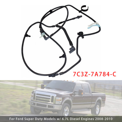 2008-2010 Ford Super Duty Models w/ 6.7L Diesel Engines 7C3Z-7A784-C Hub Locking Vacuum Tube Lines