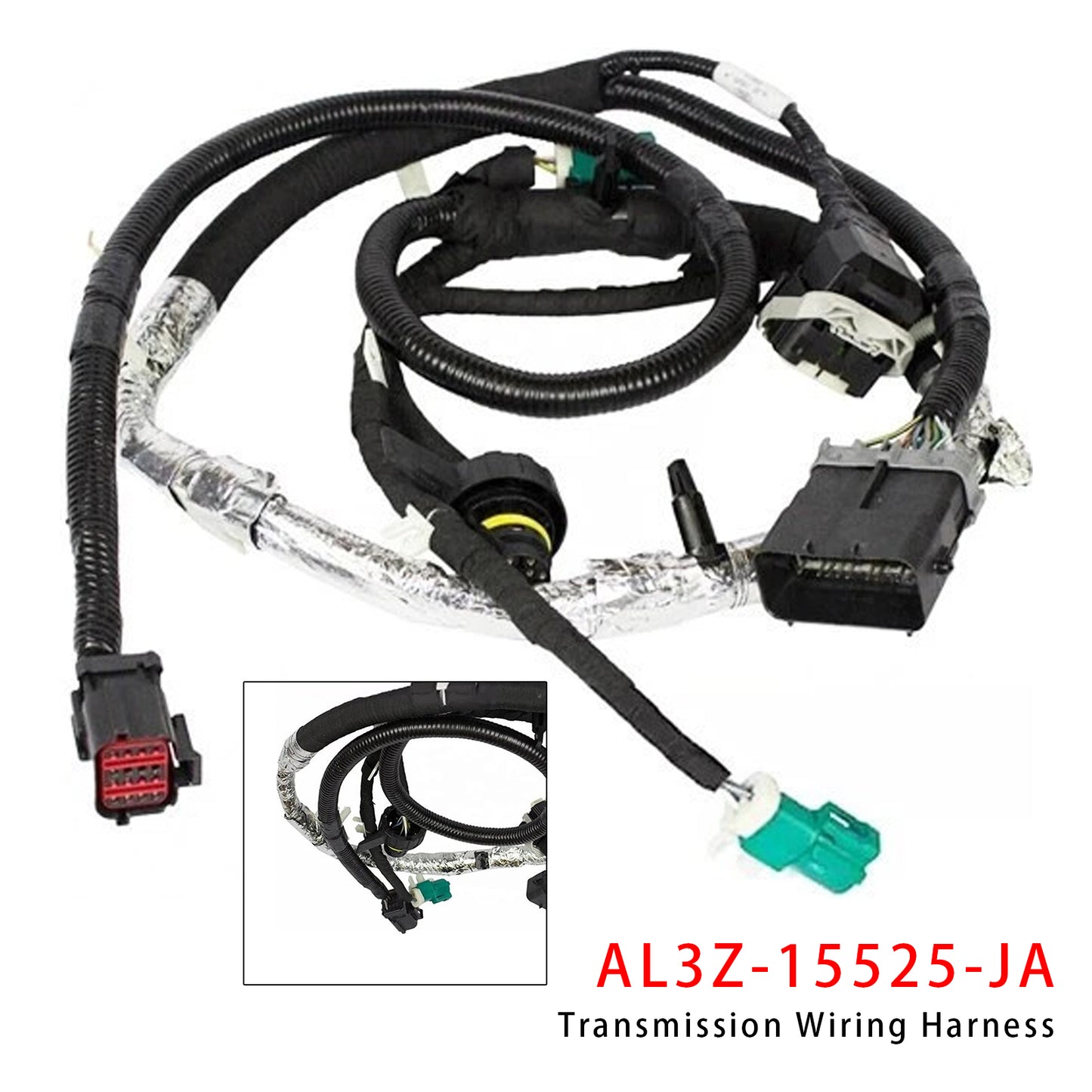 2010 Ford F-150 4.6L 5.4L AL3Z-15525-JA Transmission Wiring Harness
