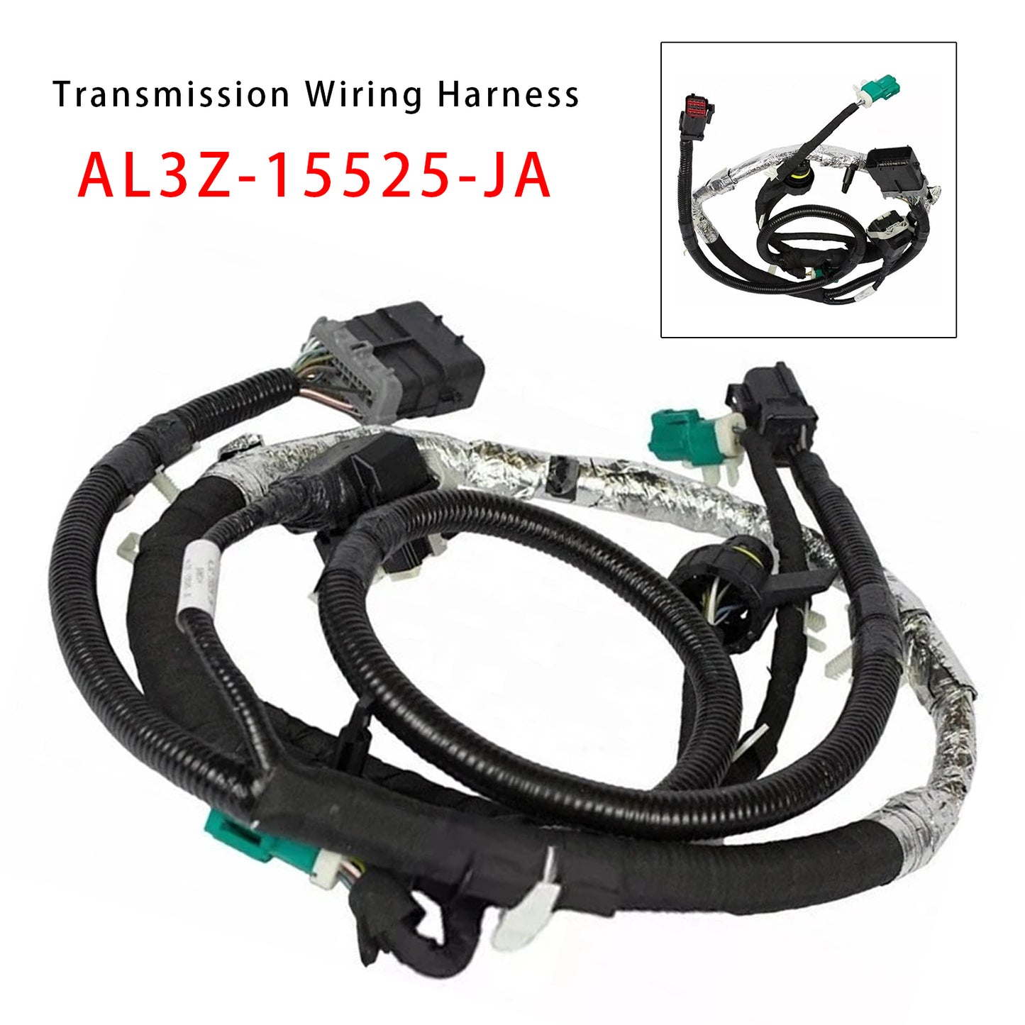 2010 Ford F-150 4.6L 5.4L AL3Z-15525-JA Transmission Wiring Harness