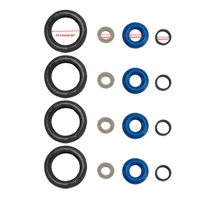 2016-2018 Hyundai Fit Kia Sorento 2.4L 353102GGA0 Fuel Injector Seal O-Ring Fit