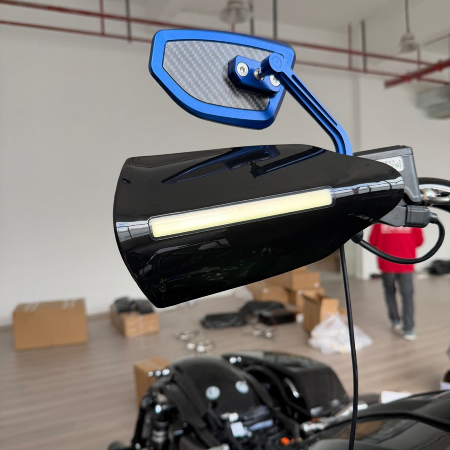 2018-2023 Softail Standard FXST Handguard w/ turn signal