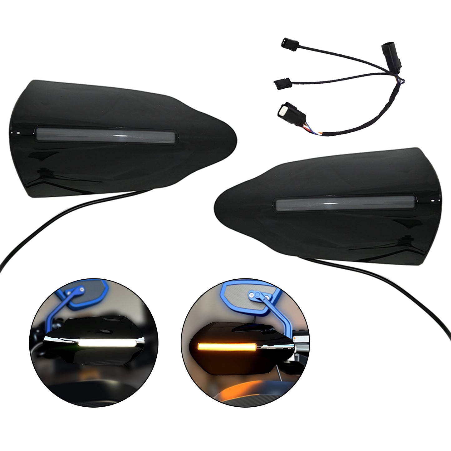 2024-2026 Street Glide Road Glide Electra Glide Handguard w/ turn signal fit