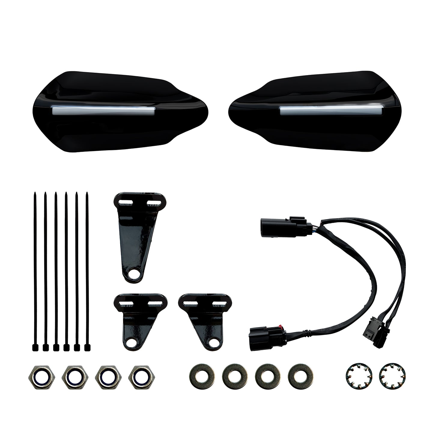 2024-2026 Street Glide Road Glide Electra Glide Handguard w/ turn signal fit