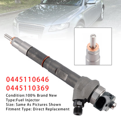 AUDI A3 A4 A5 Q5 TT 0445110646 1Pcs Fuel Injector