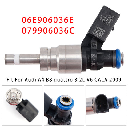 2006-2008 Audi A4 3.2 V6 079906036C 1Pcs Fuel Injector