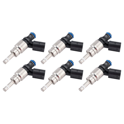 2009 Audi A4 B8 quattro 3.2L V6 CALA 06E906036AG 6Pcs Fuel Injector