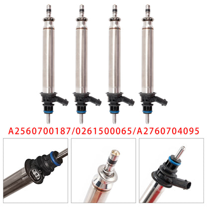 12-22 Mercedes Benz A2560700187 0261500065 A2760704095 4Pcs Fuel Injector