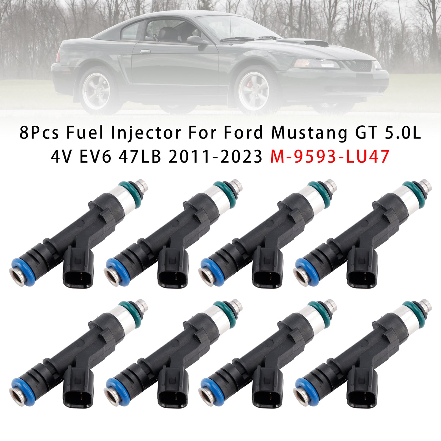 2005-2010 Ford Mustang 4.6L 3V 0280158279 8Pcs Fuel Injector