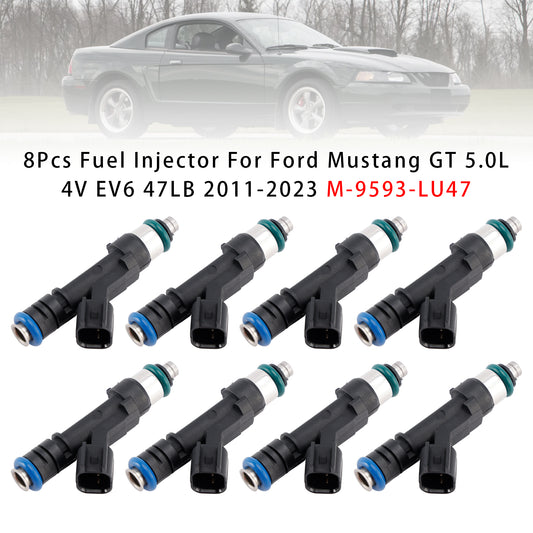 1999-2023 Ford Mustang GT 5.0L 4.6L 4V EV6 M-9593-LU47 8Pcs Fuel Injector