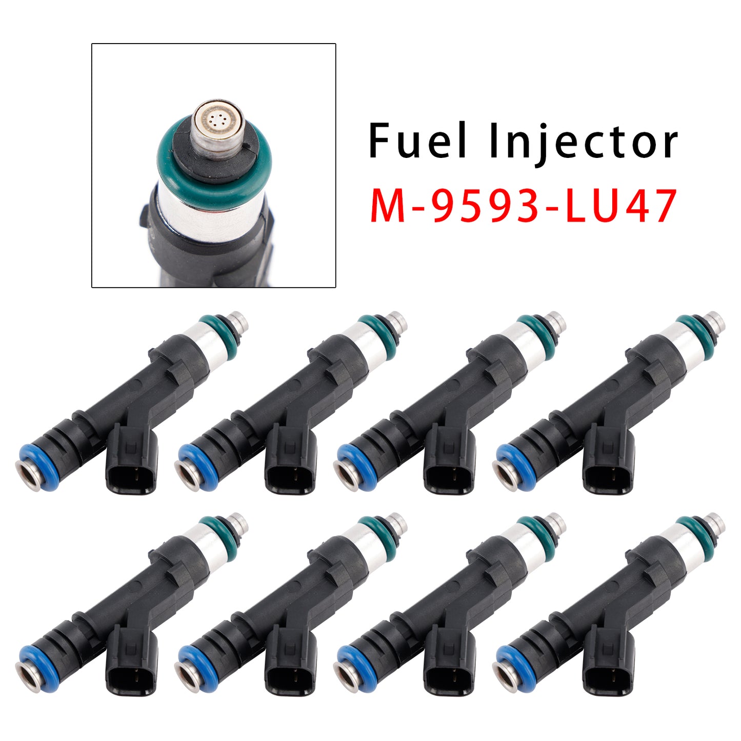 2005-2010 Ford Mustang 4.6L 3V 0280158279 8Pcs Fuel Injector