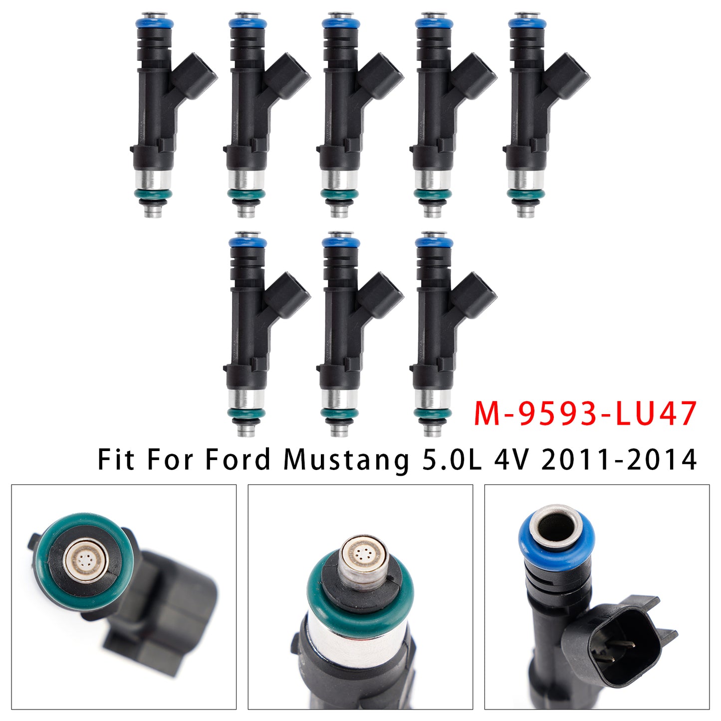 2005-2010 Ford Mustang 4.6L 3V 0280158279 8Pcs Fuel Injector