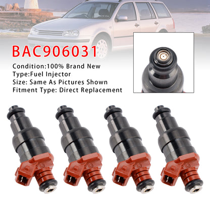 1993-2003 VW Golf III Jetta Derby Panel Van BAC906031 4Pcs Fuel Injector