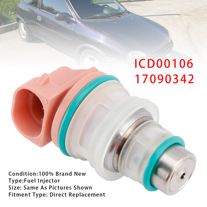 1994-1996 Opel Corsa ICD00106 17090342 1Pcs Fuel Injector