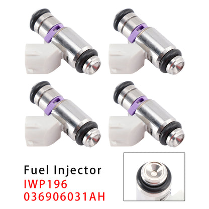 VW Golf Polo Seat Toledo Skoda Fabia IWP196 036906031AH 4Pcs Fuel Injector