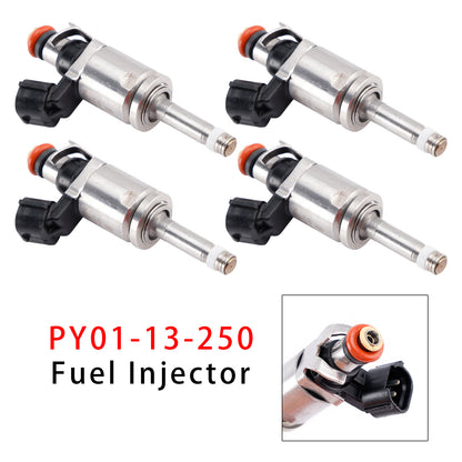 2014-2016 Mazda 6 2.5L PY01-13-250 4Pcs Fuel Injector