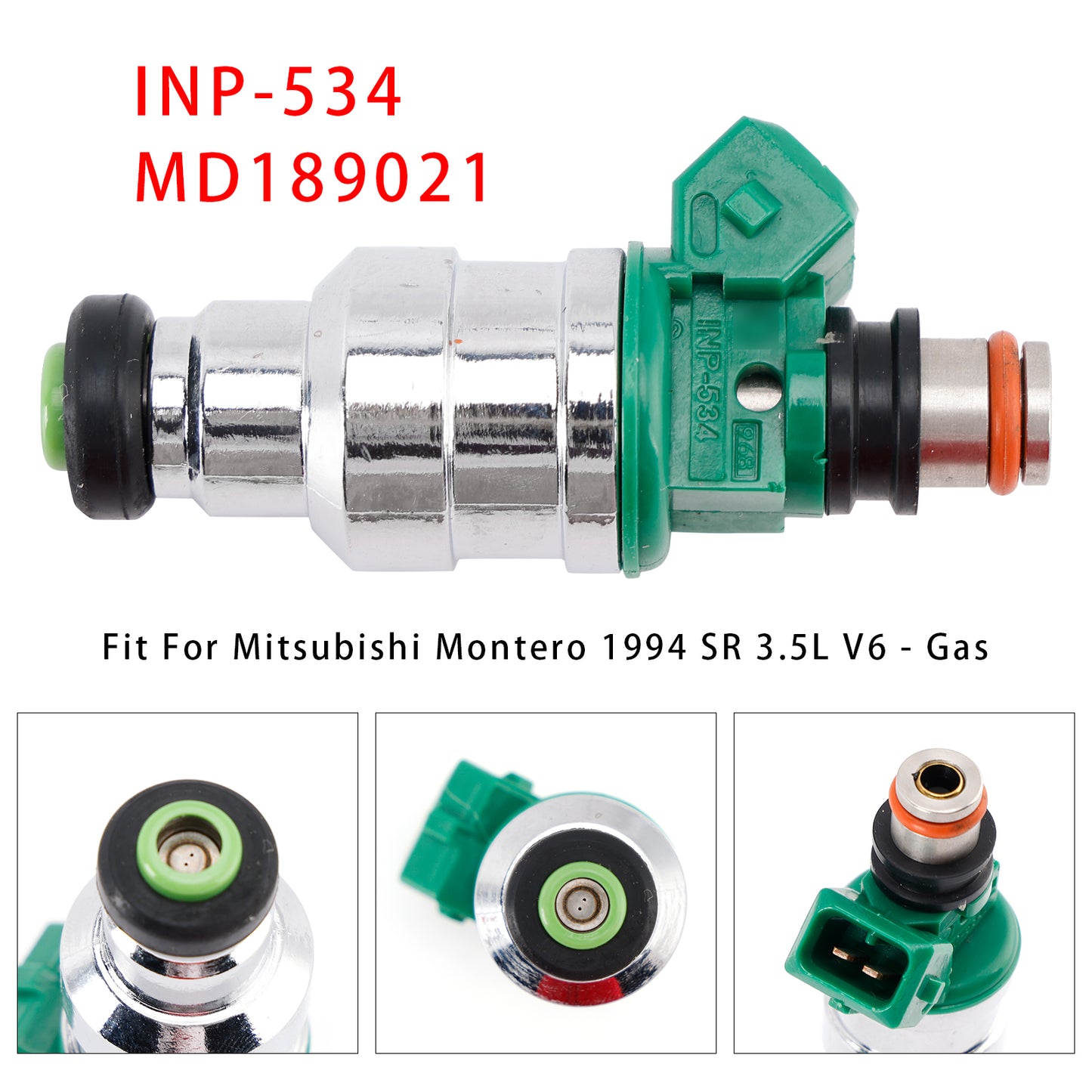 1996 Mitsubishi Montero SR 3.5L V6 - Gas INP-534 1Pcs Fuel Injector