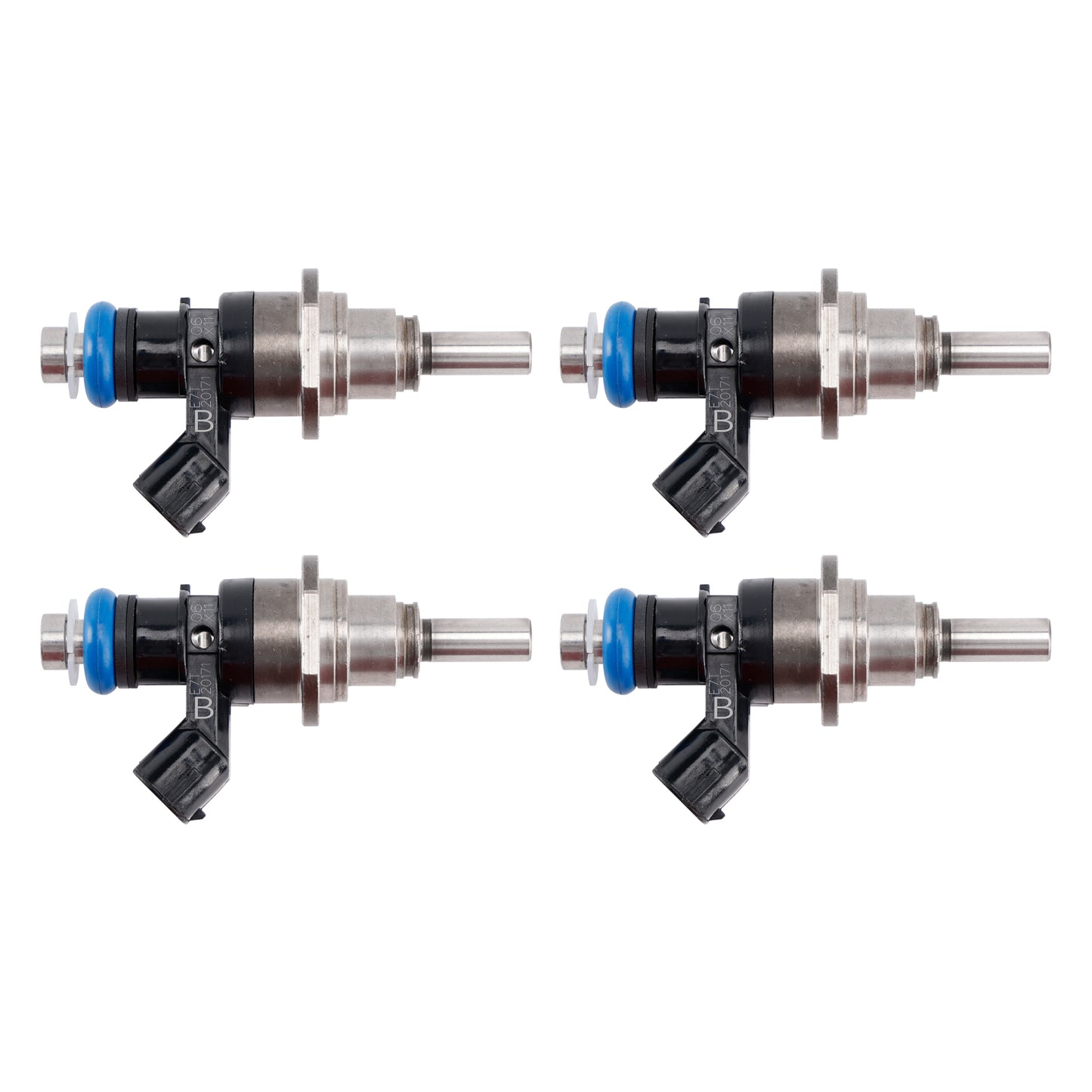 2006/12-2009/06 Mazda 3 BK 2.3 MPS Turbo 2261 ccm 191 KW 260 PS E7T20171 4Pcs Fuel Injector