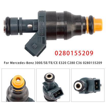 Mercedes-Benz 300E/SE/TE/CE E320 C280 C36 0280155209 1Pcs Fuel Injector