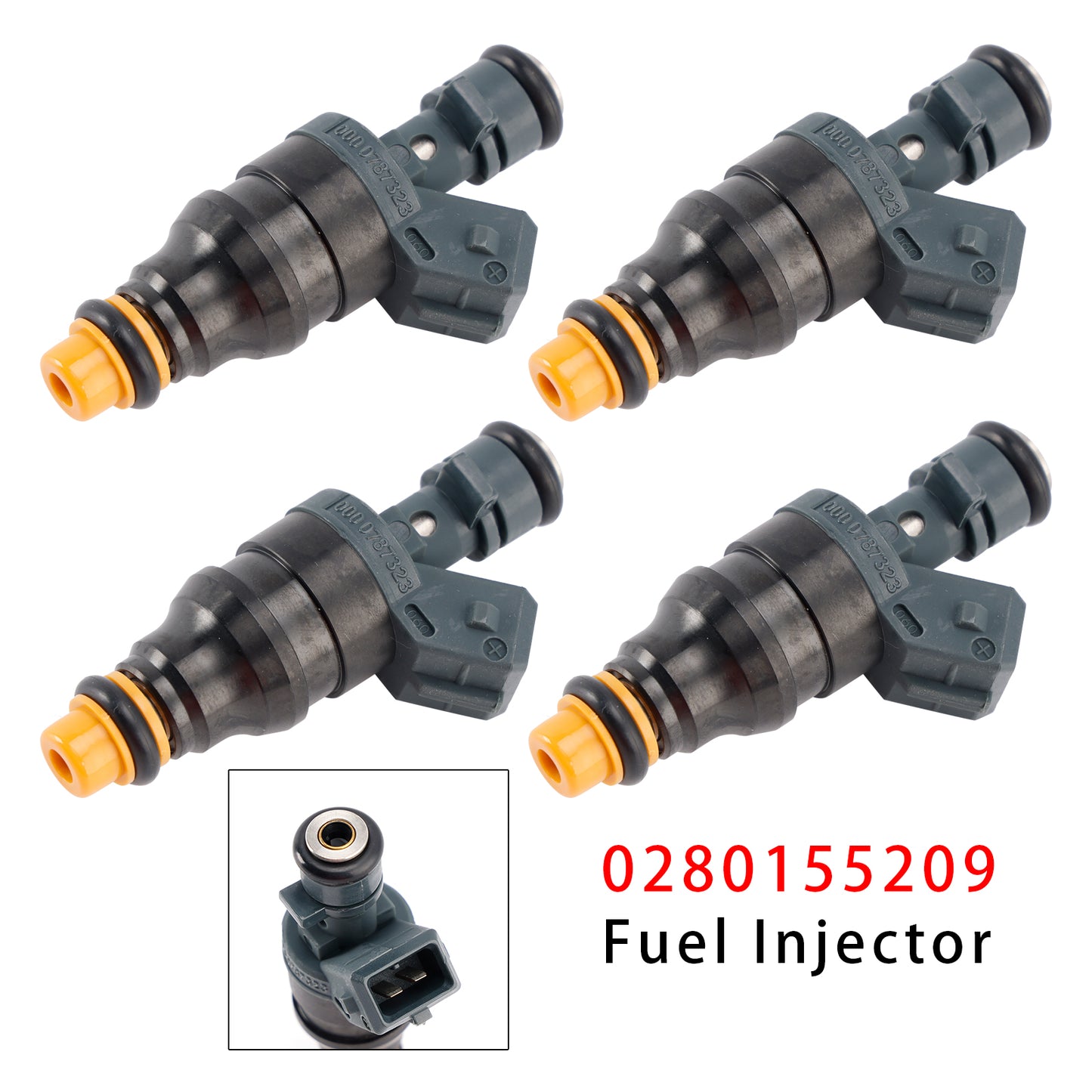 Mercedes-Benz 300E/SE/TE/CE E320 C280 C36 0280155209 4Pcs Fuel Injector