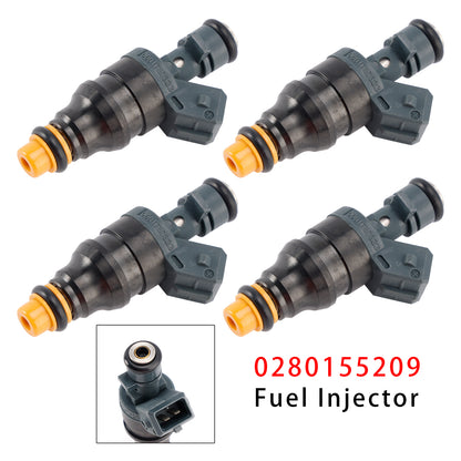 Mercedes-Benz 300E/SE/TE/CE E320 C280 C36 0280155209 4Pcs Fuel Injector