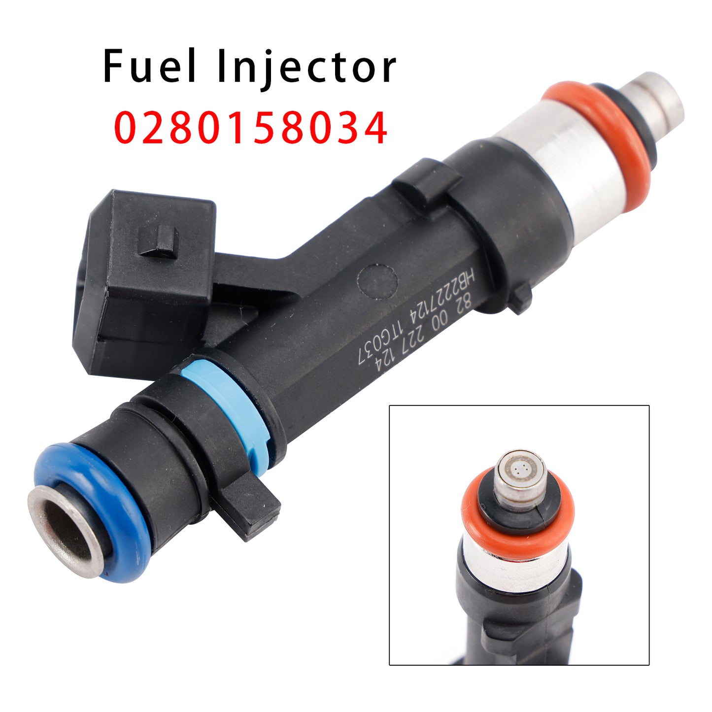 2012.11- DACIA DOKKER 1.6 1.6l 61kw 83hp Petrol K7M 812 K7M 828 WG1013721 1Pcs Fuel Injector