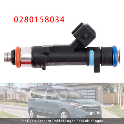 2012.11- DACIA DOKKER 1.6 1.6l 61kw 83hp Petrol K7M 812 K7M 828 WG1013721 1Pcs Fuel Injector
