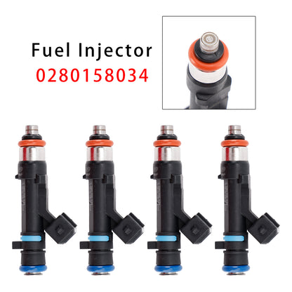 2013.11- DACIA DOKKER 1.6 LPG 1.6l 61kw 83hp Petrol/Petroleum Gas (LPG) K7M 812 K7M 828 272393 4Pcs Fuel Injector