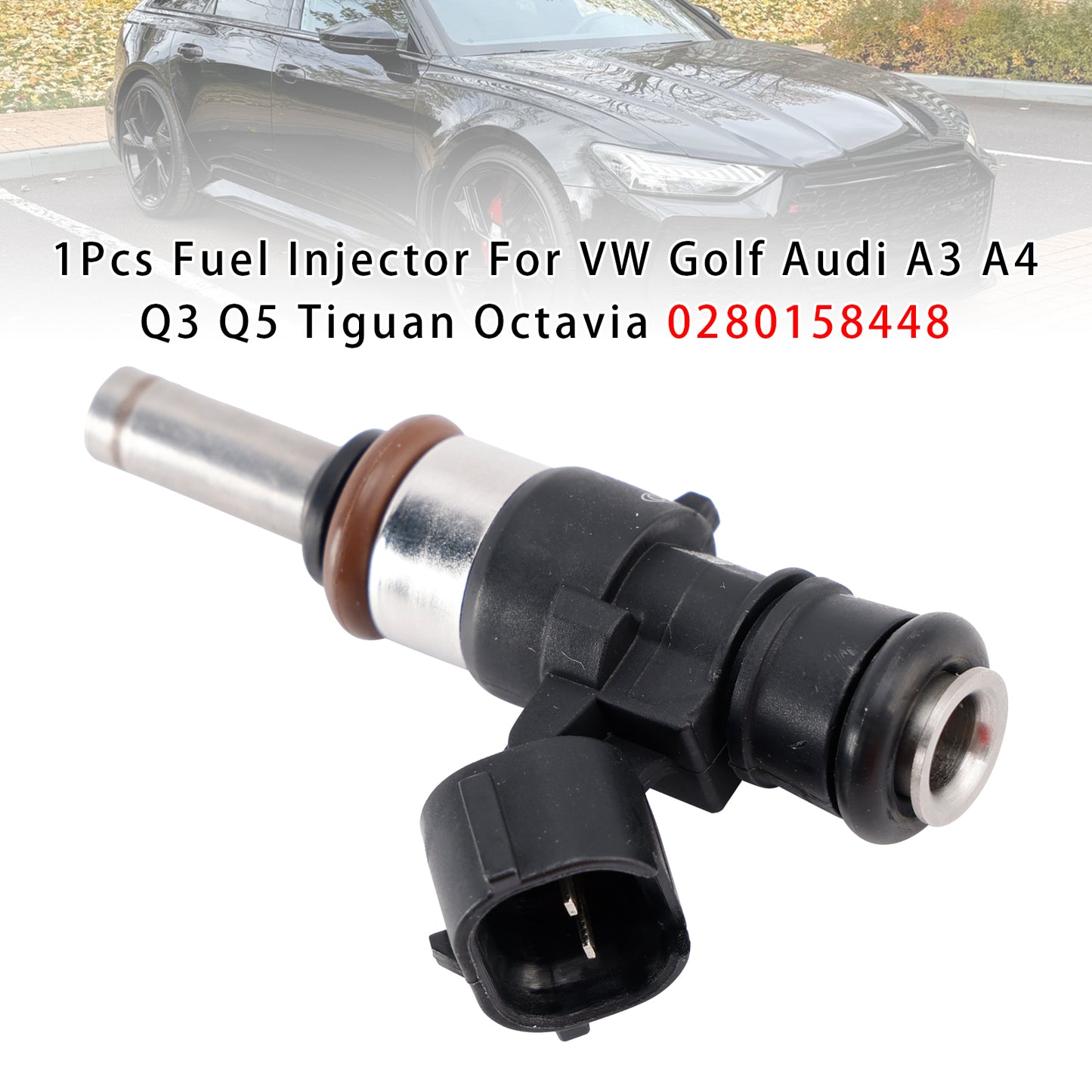 AUDI 06L906031D 1Pcs Fuel Injector