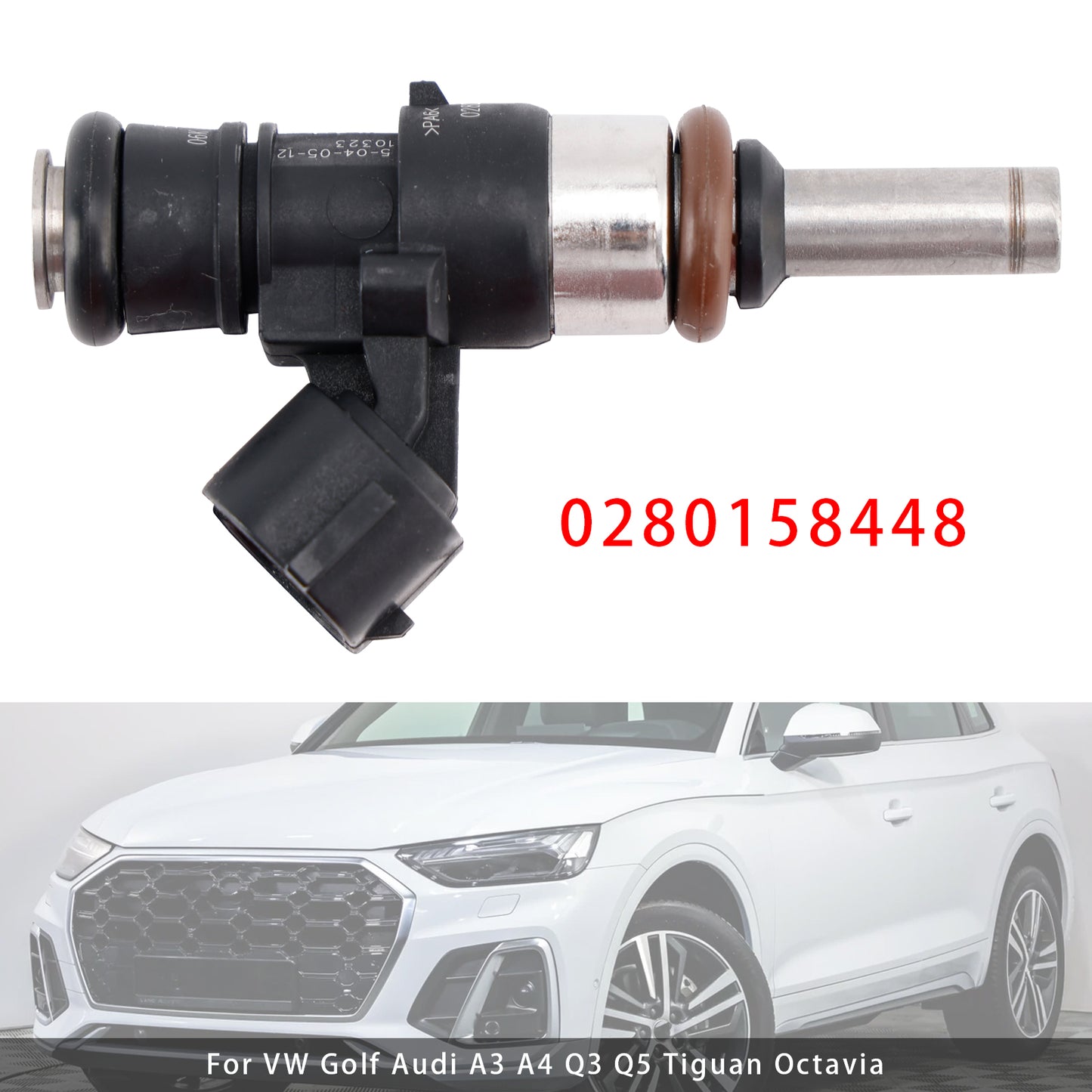 AUDI 06L906031D 1Pcs Fuel Injector