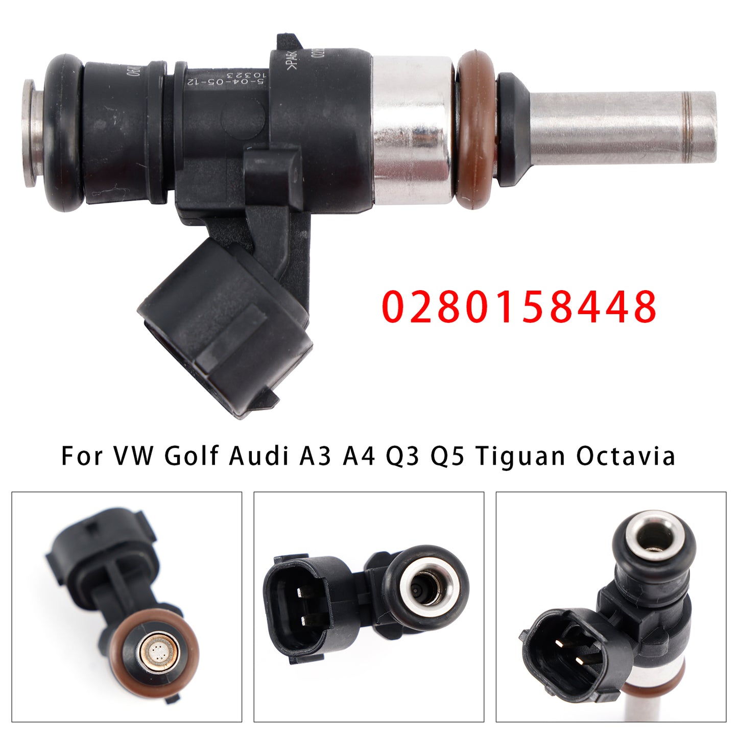 AUDI 06L906031D 1Pcs Fuel Injector