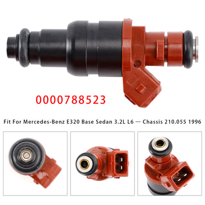 1994-1996 Mercedes-Benz C220 Base Sedan 2.2L L4 Chassis 202.022 628-330 1Pcs Fuel Injector