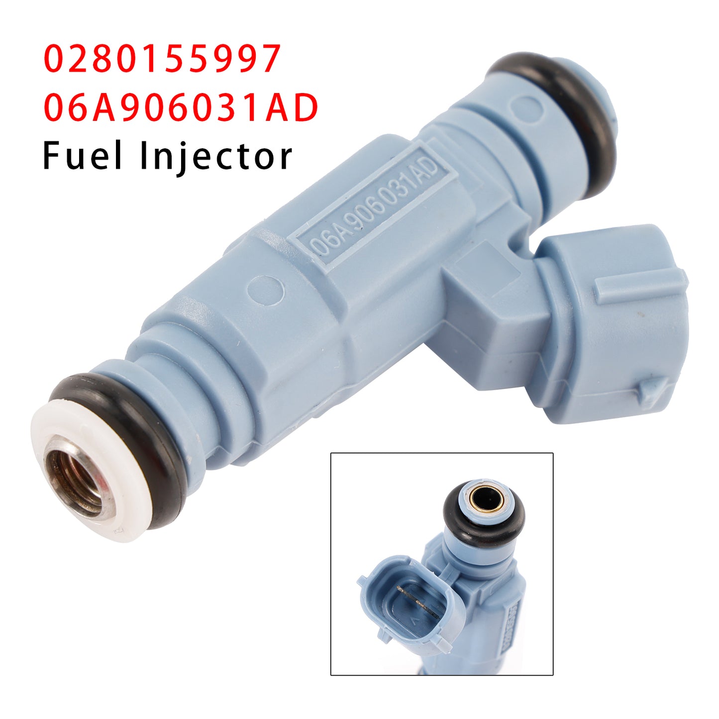 VW Audi Seat Skoda 0280155997 06A906031AD 06A906031 1Pcs Fuel Injector