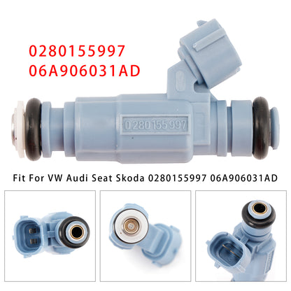 VW Audi Seat Skoda 0280155997 06A906031AD 06A906031 1Pcs Fuel Injector