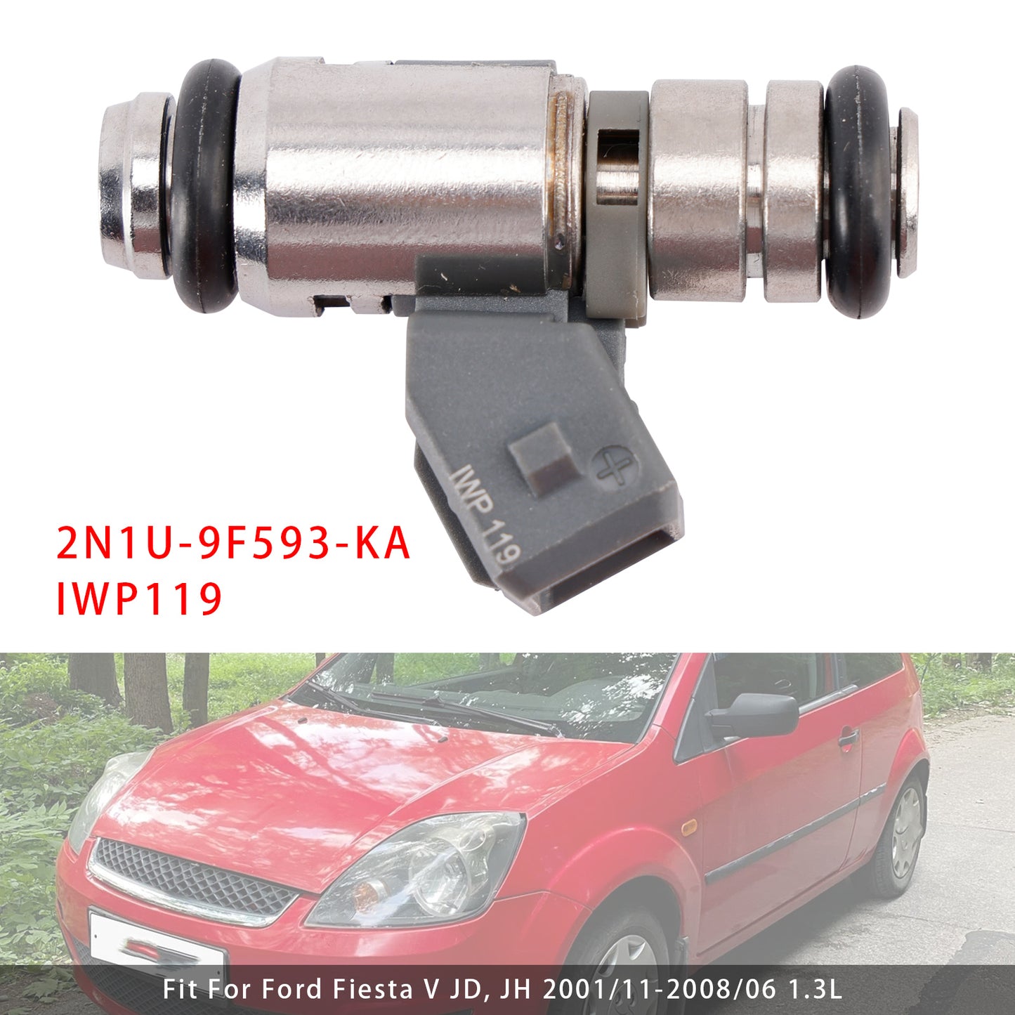 2001/11-2008/06 Ford Fiesta V JD JH 1.3L 1149646 1Pcs Fuel Injector